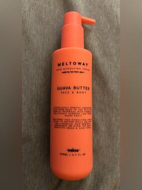 Wakse Meltoway Hair Dissolving Cream in Guava Butter